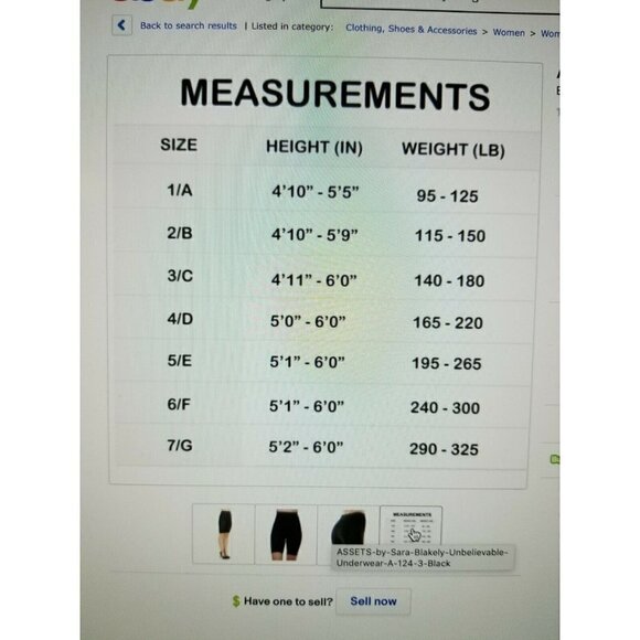 Spanx Assets Sensational Shaper High-Waist Mid-Thigh in BUFF Size 5/E - Picture 4 of 6